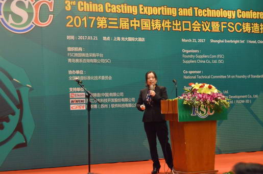 玫德集团有限公司研发总监田洪莲作报告