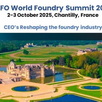 世界铸造组织（WFO）定于10月2日在法国尚蒂伊举行2025 WFO世界铸造峰会