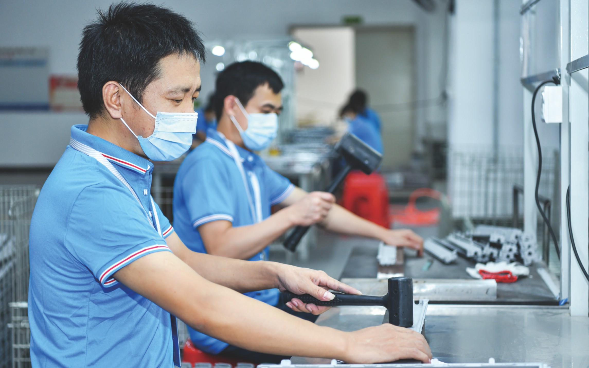 manual shaping line