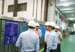 南京爱立信总裁携高管到访苏州金澄精密有限公司考察访问